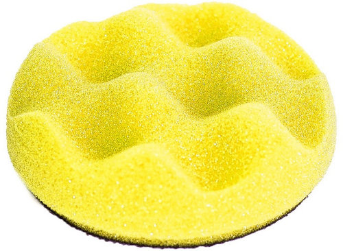 RR Customs Bad Boys Yellow Wave Foam Applicator Burete Aplicator Anvelope Galben 80MM BBYWFA80