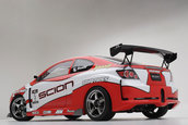 RSR Scion tC pregatit pentru drift