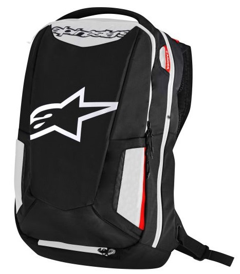 Rucsac Moto Alpinestar City Hunter Negru / Rosu / Alb 25L Marimea OS 6107717/123/OS