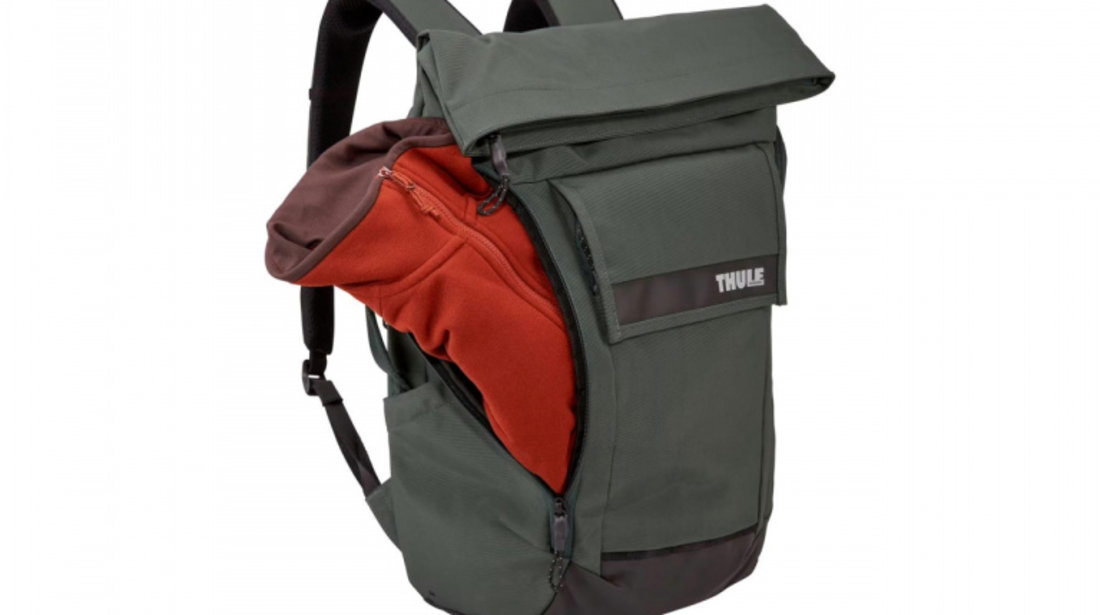 Rucsac urban cu compartiment laptop Thule Paramount 24L Racing Green