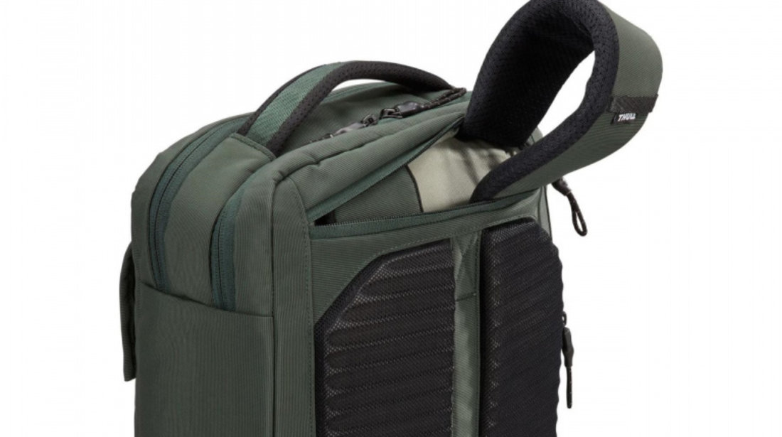 Rucsac urban cu compartiment laptop Thule Paramount 16L Racing Green