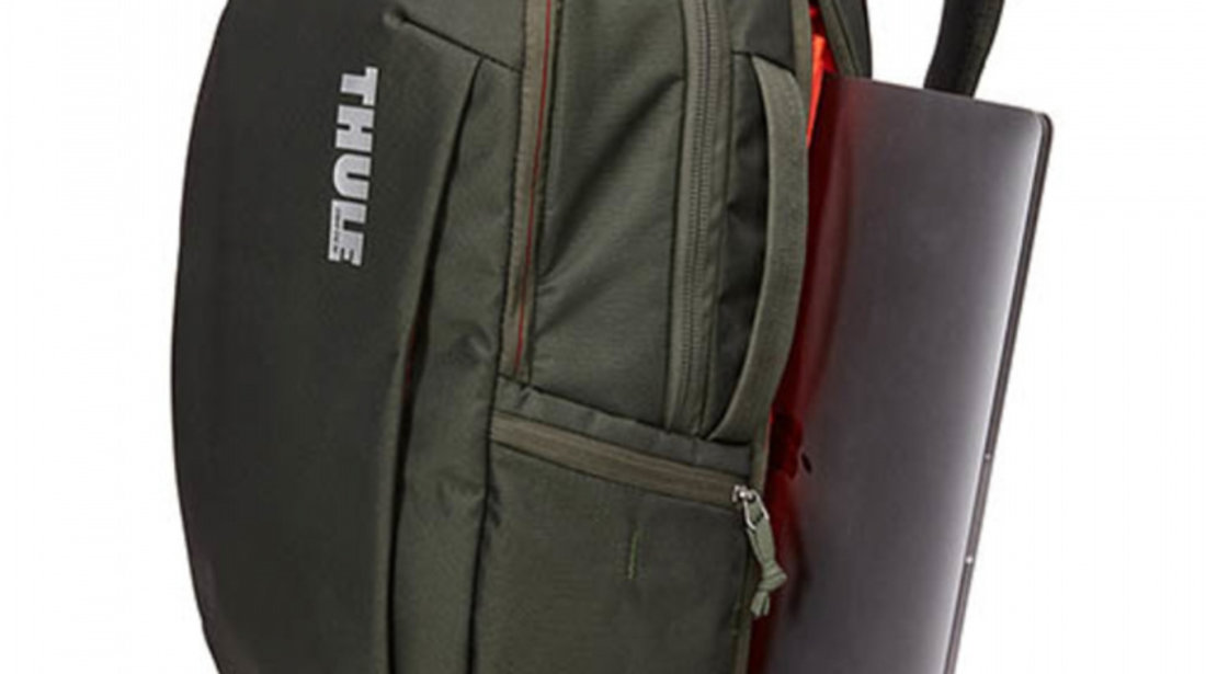 Rucsac urban cu compartiment laptop Thule Subterra Backpack 30L Dark Forest