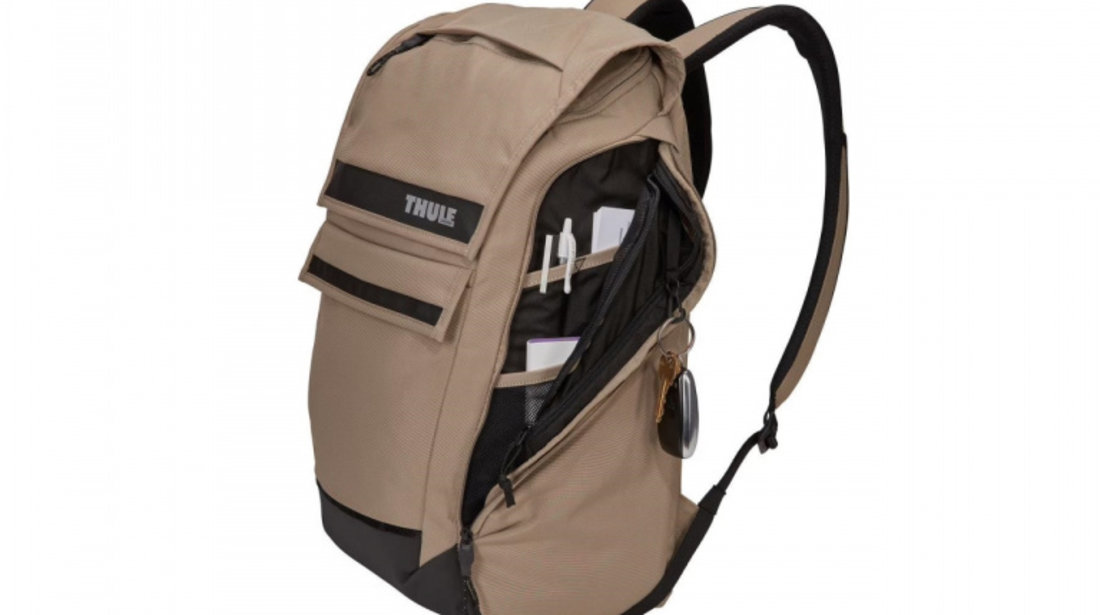 Rucsac urban cu compartiment laptop Thule Paramount 27L Timberwolf Beige