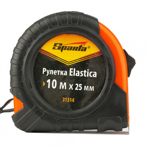 Ruleta Elastica, 10 m х 25 mm, Carcasa Cauciucata Sparta 31314