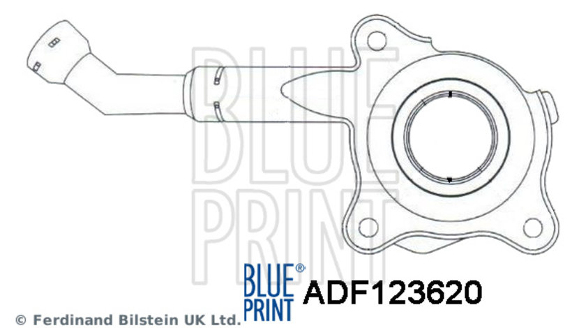 Rulment de presiune, ambreiaj (ADF123620 BLUE PRINT) FORD,FORD AUSTRALIA