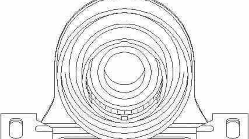 Rulment intermediar cardan BMW 3 E36 TOPRAN 501 593