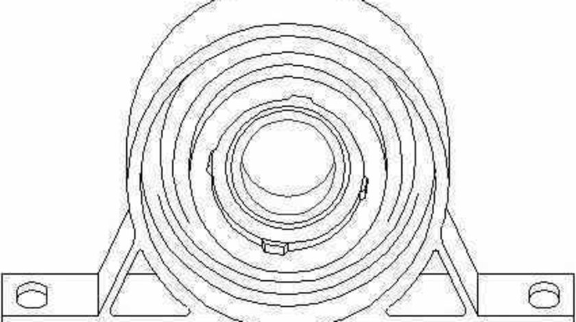 Rulment intermediar cardan BMW Z4 E85 TOPRAN 500 042