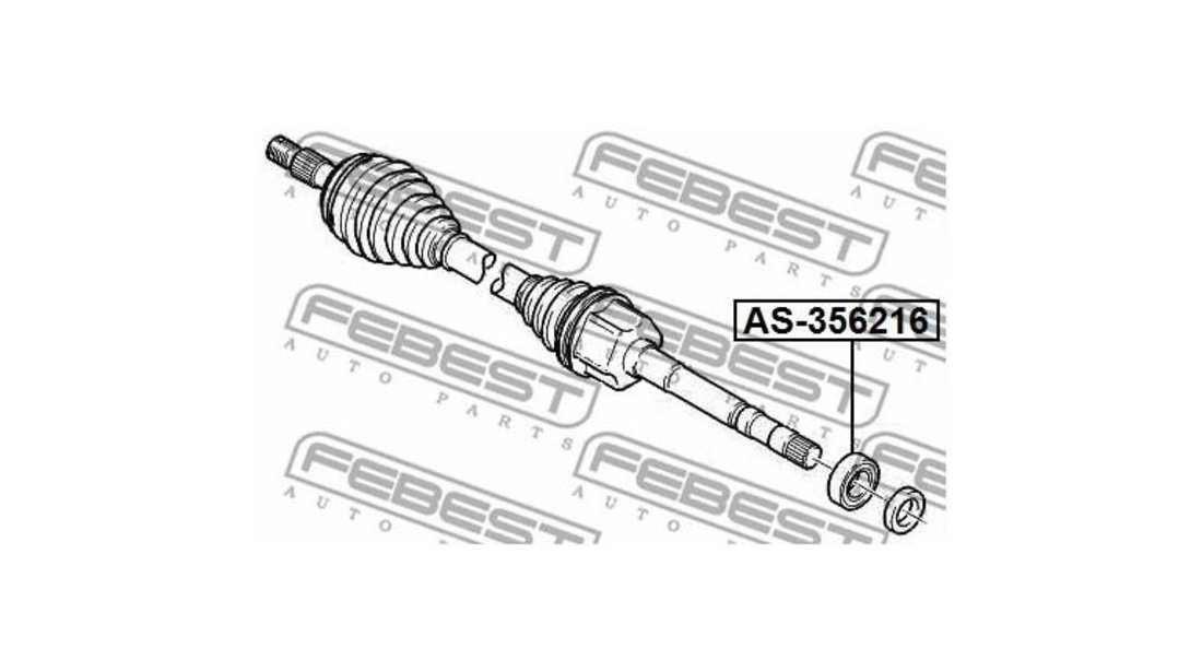 Rulment planetara intermediara Ford GALAXY (WGR) 1995-2006 02N409335E