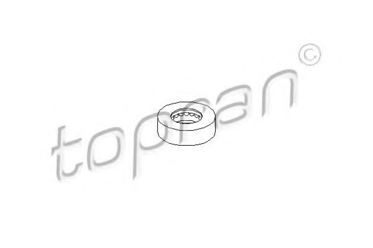 Rulment sarcina amortizor OPEL COMBO Tour (2001 - 2016) TOPRAN 205 455 piesa NOUA