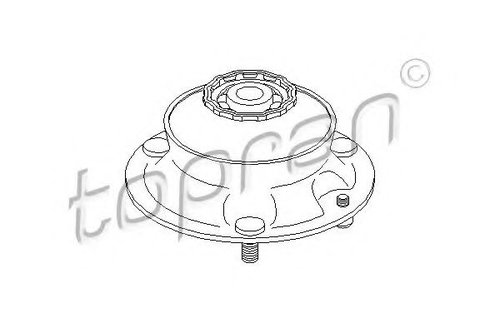 Rulment sarcina suport arc BMW Seria 3 Cabriolet (E36) (1993 - 1999) TOPRAN 500 836 piesa NOUA