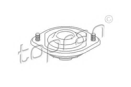 Rulment sarcina suport arc OPEL CORSA B (73, 78, 79) (1993 - 2002) TOPRAN 200 445 piesa NOUA