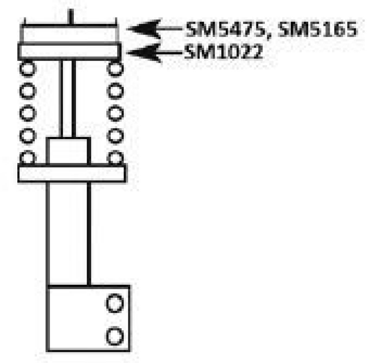 Rulment sarcina suport arc VOLVO S80 I (TS, XY) (1998 - 2006) KYB SM1022 piesa NOUA