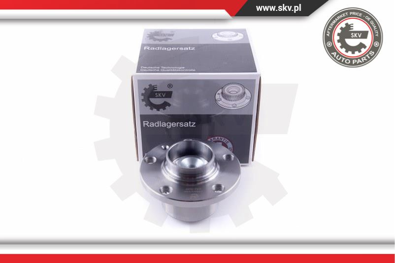 Rulmentul butucului rotii ; fata ; SKODA Fabia I II Roomster ; 6Q0407621CB