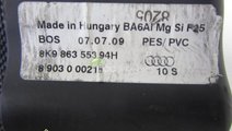 Rulou portbagaj original Audi A4 8K Avant