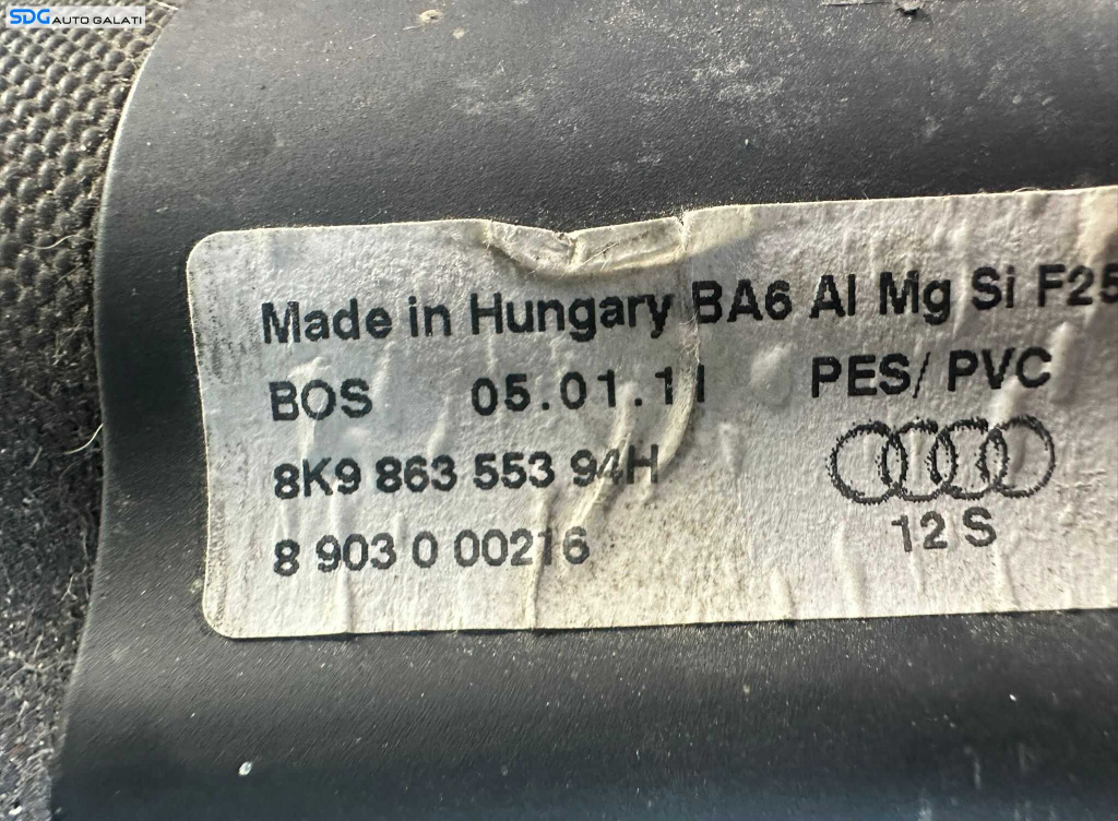 Rulou Tavita Capac Portbagaj Audi A4 B8 Break Avant 2008 - 2012 Cod 8K9863553 [C9874]
