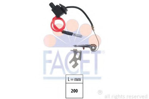 Ruptor, distribuitor FIAT PANDA (141A) (1980 - 2004) FACET 1.3691/6 piesa NOUA