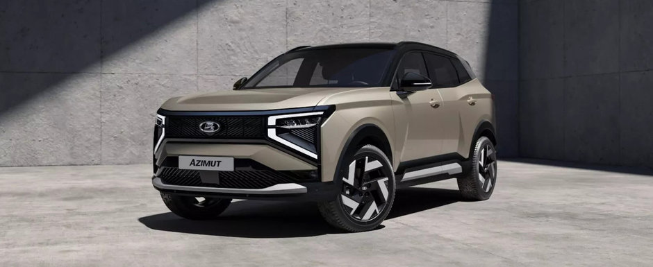 Rusii au prezentat oficial noua Lada Azimut. Concurentul Daciei Duster se lauda cu un design super spectaculos la exterior si doua display-uri uriase la interior Rusii au prezentat oficial noua Lada Azimut. Concurentul Daciei Duster se lauda cu un design super spectaculos la exterior si doua display-uri uriase la interior