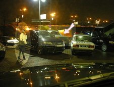 Rusoaica, parcarea si Land Roverul