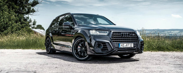 S-au pus pe tunat AUDI-ul Q7. Modelul german are acum mai multi cai putere si un bodykit latit