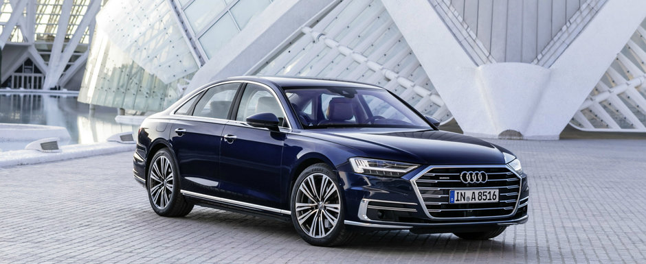 S-Class si Seria 7 au pierdut lupta. AUDI A8 poate fi echipat acum cu suspensie activa predictiva S-Class si Seria 7 au pierdut lupta. AUDI A8 poate fi echipat acum cu suspensie activa predictiva