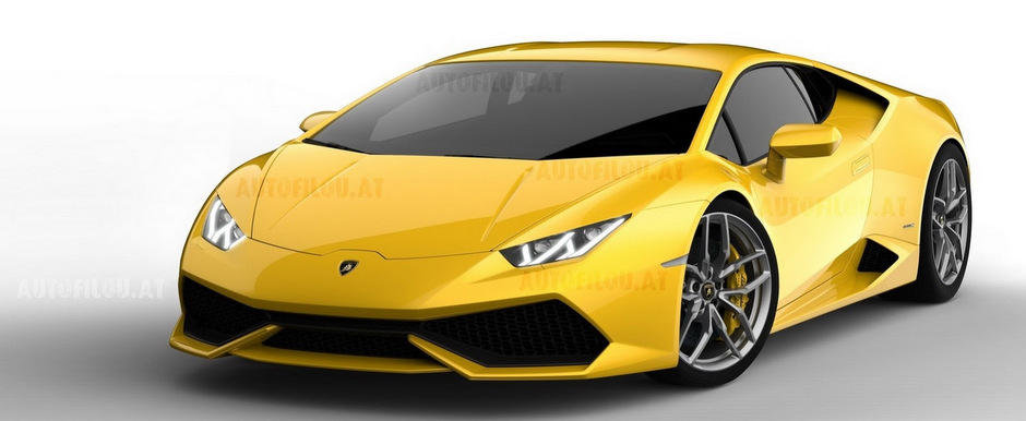 Sa fie oare aceasta prima imagine oficiala a noului Lambo Huracan?