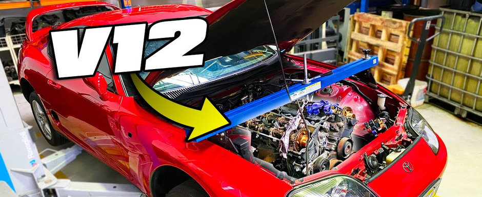 Sa vezi si sa nu crezi: in Australia se lucreaza la o Toyota Supra cu motor V12 twin-turbo!