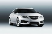 SAAB 9-5 iese la suprafata