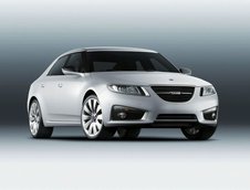 SAAB 9-5 iese la suprafata