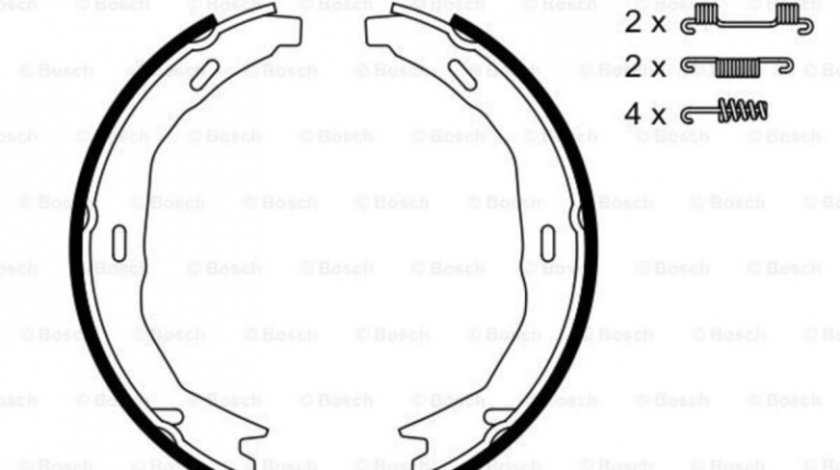 Saboti frana Mercedes C-CLASS (W204) 2007-2014 #2 0044208620