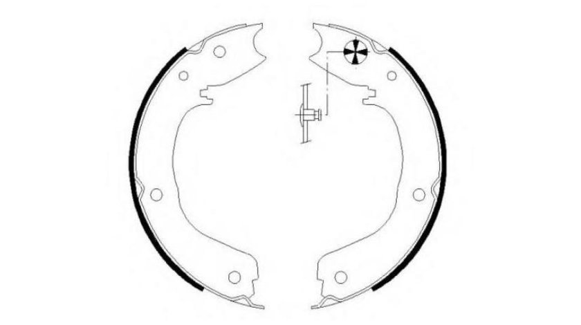 Saboti frana Mitsubishi PAJERO/SHOGUN (V90, V80) 2006-2016 #2 03013730032