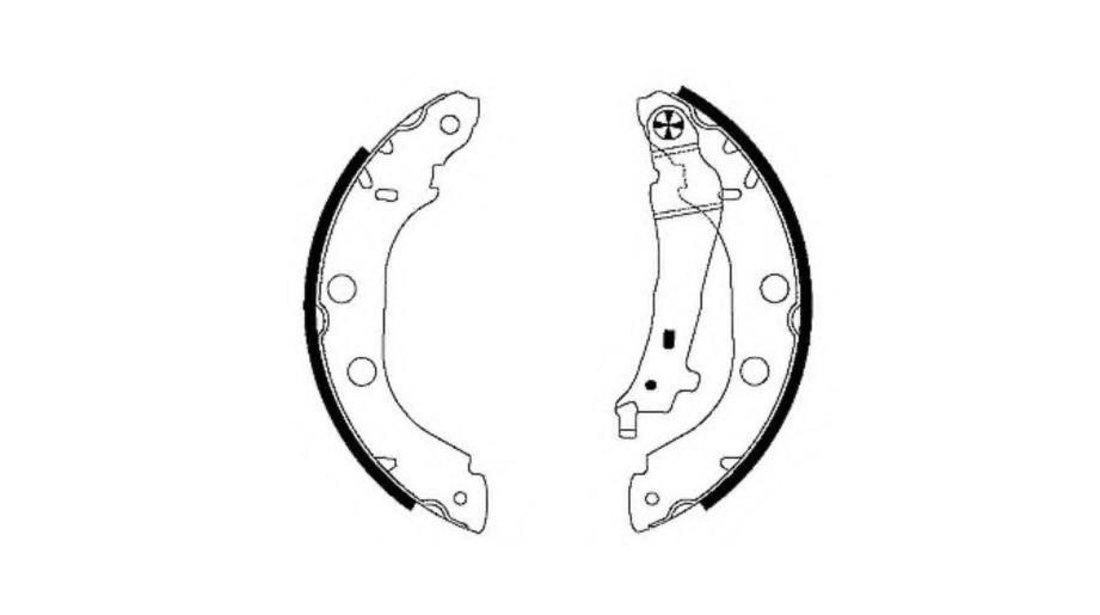 Saboti frana Renault KANGOO (KC0/1_) 1997-2016 #2 011642121008