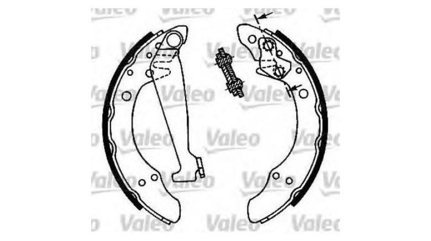 Saboti frana Skoda FELICIA Mk II (6U1) 1998-2001 #3 007440077A