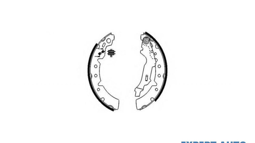 Saboti frana Toyota CARINA E limuzina (_T19_) 1992-1997 #2 03013703752