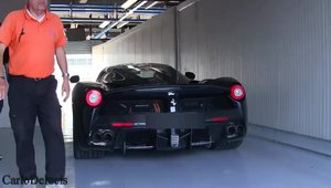 Sacrilegiu: Un Ferrari LaFerrari ruleaza... doar pe baterii!