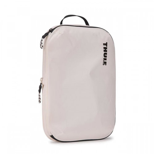 Saculet de depozitare Thule Compression Packing Cube mediu, alb