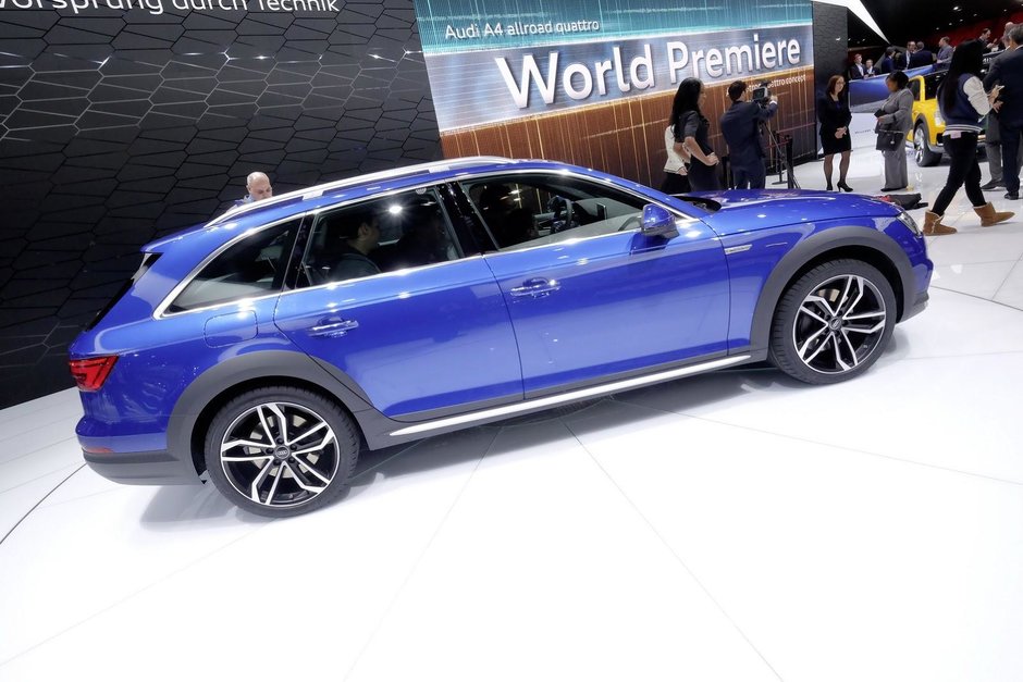 Salonul Auto de la Detroit 2016: Audi A4 Allroad - Poze Reale