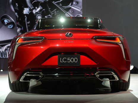 Salonul Auto de la Detroit 2016: Lexus LC 500 - Poze Reale