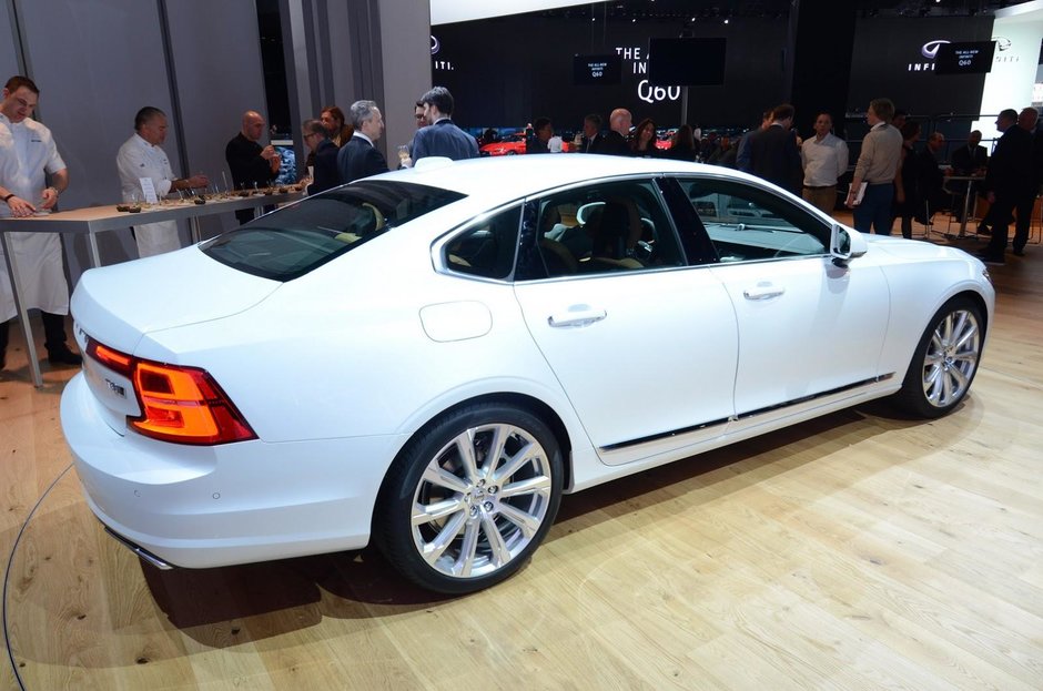 Salonul Auto de la Detroit 2016: Volvo S90 - Poze Reale