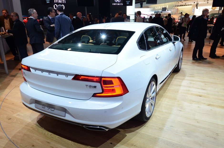 Salonul Auto de la Detroit 2016: Volvo S90 - Poze Reale