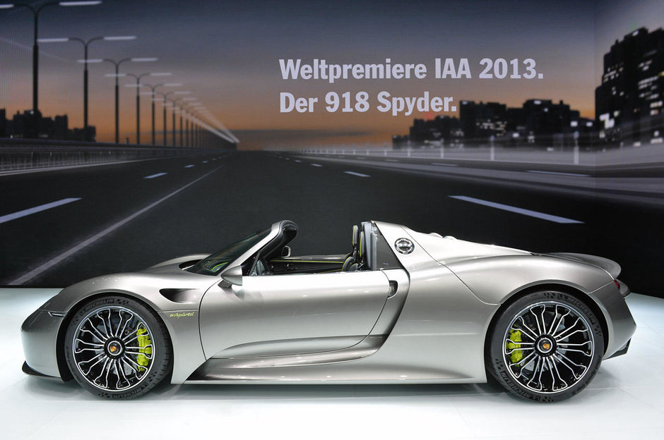 Salonul Auto de la Frankfurt 2013: Porsche 918 Spyder