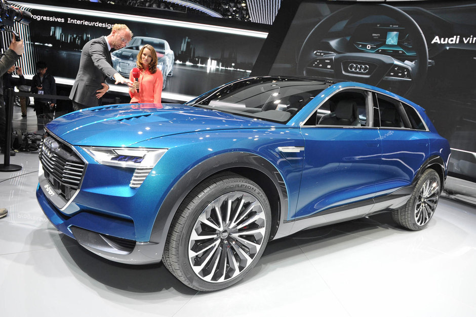 Salonul Auto de la Frankfurt 2015: Audi E-Tron Quattro Concept