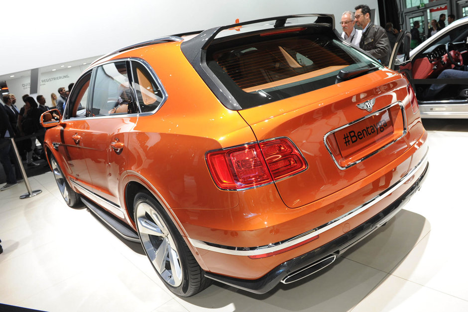 Salonul Auto de la Frankfurt 2015: Bentley Bentayga