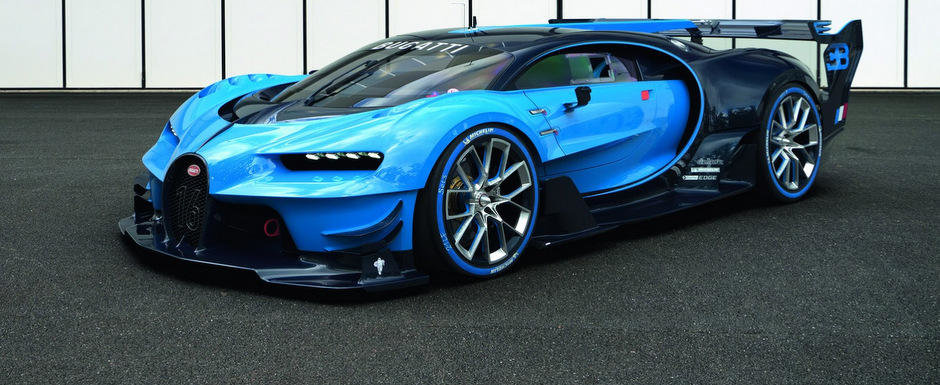 Salonul Auto de la Frankfurt 2015: Bugatti Vision Gran Turismo devine realitate