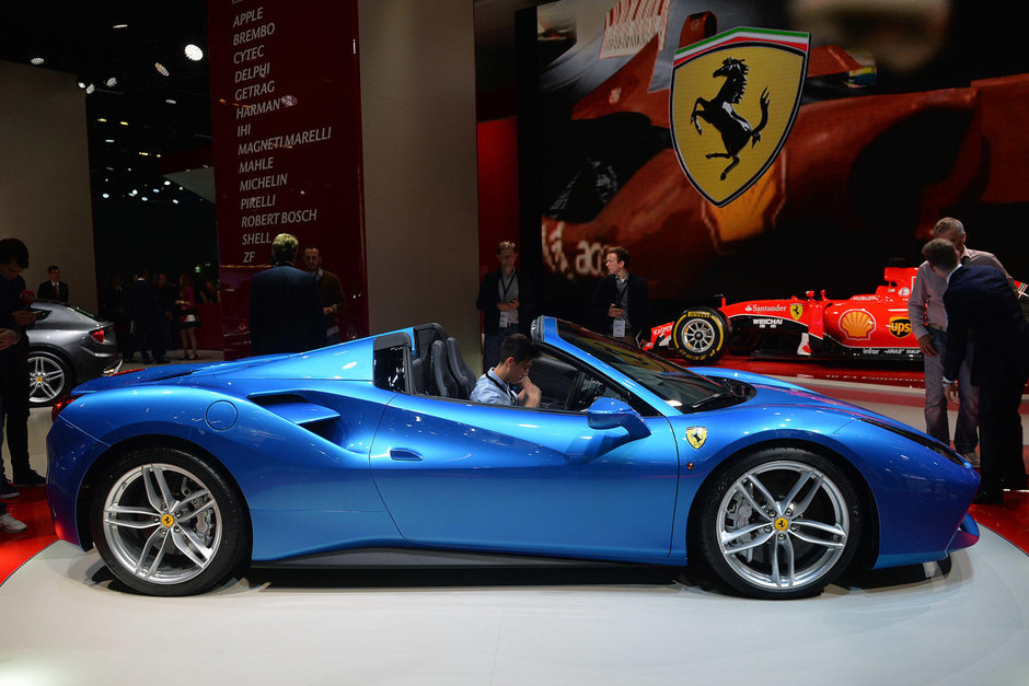 Salonul Auto de la Frankfurt 2015: Ferrari 488 Spider