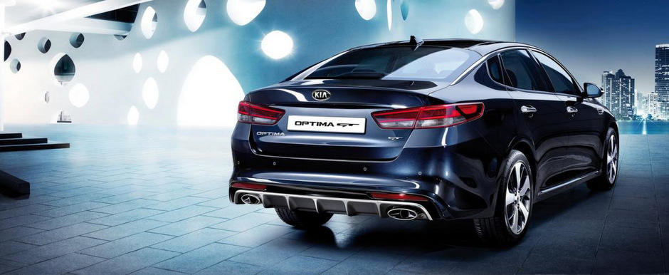 Salonul Auto de la Frankfurt 2015: Kia Optima GT se lauda cu un 2.0 de 245 CP