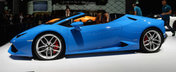 Salonul Auto de la Frankfurt 2015: Noul Lamborghini Huracan Spyder, imagini reale