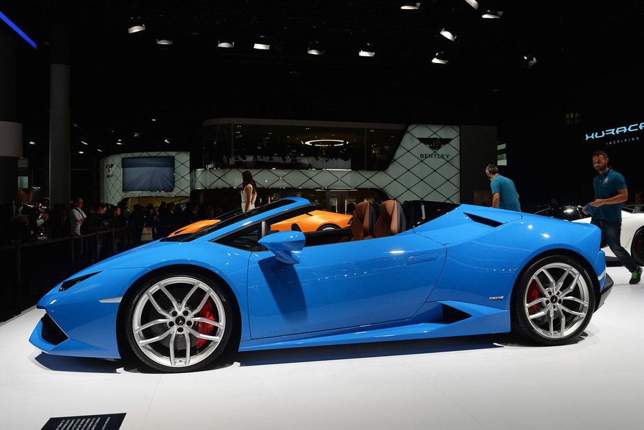 Salonul Auto de la Frankfurt 2015: Lamborghini Huracan Spyder