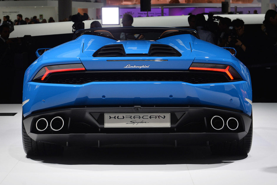 Salonul Auto de la Frankfurt 2015: Lamborghini Huracan Spyder