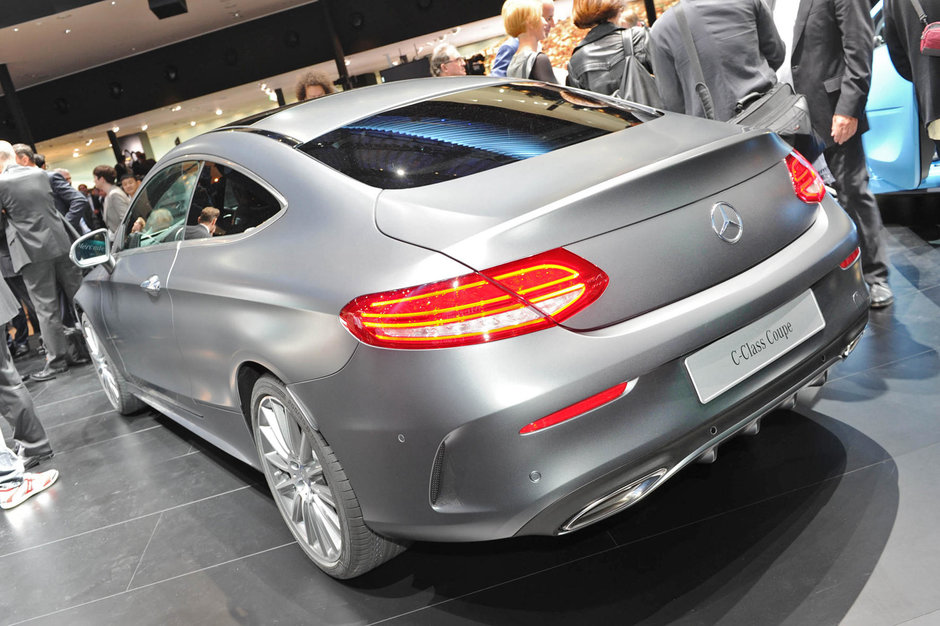 Salonul Auto de la Frankfurt 2015: Mercedes C-Class Coupe