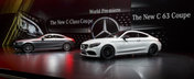 Salonul Auto de la Frankfurt 2015: Noul Mercedes C63 AMG Coupe, imagini reale